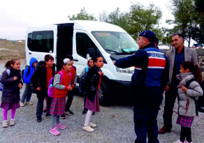 OKUL SERVİSLERİ DENETLENİYOR