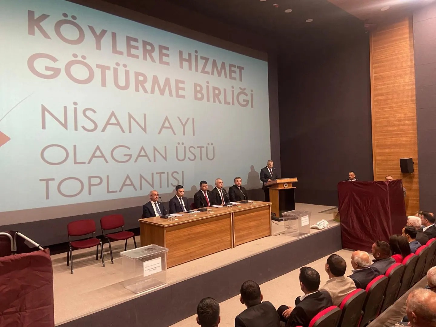 KÖYLERE HİZMET GÖTÜRME BİRLİĞİ TOPLANTISI YAPILDI